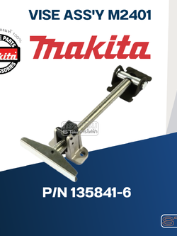 VISE ASS'Y แท่นตัดไฟเบอร์ Makita มากีต้า M2401 Pn.135841-6 (แท้) ## (*)