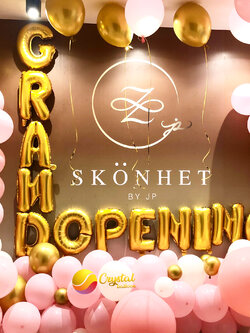 Backdrop ลูกโป่งเปิดงาน Grand Opening