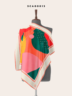 ผ้าพันคอพิมพ์ลาย SOdA Freshy รหัส SCA00013 #SOdAPrintinG