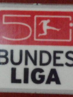 อาร์มสัญลักษณ์ฟุตบอล การแข่งขันฟุตบอลบุนเดสลีกา - BUNDESLIGA 2012/13 PLAYER SIZE ใหม่ / BUNDESLIGA National Football League PLAYER SIZE Football Patch/Badge - BUNDESLIGA 2012/13 NEW