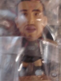 ตุ๊กตาโมเดลนักฟุตบอล ค.เตเบซ สโมสรแมนเชสเตอร์ ยูไนเต็ด โครินเธียน ไมโครสตาร์ - Convention 2008 Gold Base - MC10963 ใหม่ / C.TEVEZ MANCHESTER UNITED Football Club Corinthian MicroStars Football Figure - Convention 2008 Gold Base - MC10963 NEW