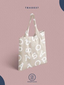 กระเป๋าผ้าแคนวาส พิมพ์ลาย SOdACollection II TBA0037 #SOdABag #SOdAPrintinG #SOdACollection #กระเป๋า #กระเป๋าผ้า