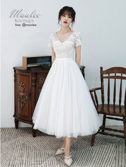 Pro-order ชุดเช่า ชุดแต่งงาน มินิมอล ชุดหมั้น