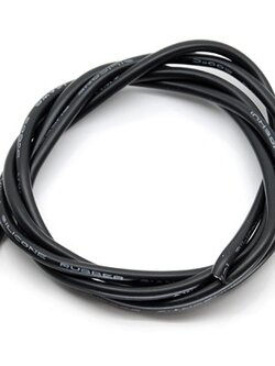 สายไฟเดี่ยว ชนิดอ่อน 1.5 sq.mm.(ราคาต่อเมตร-สีดำ)