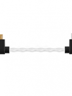 ขาย Shanling L2 สาย USB Type C เป็น Micro USB คุณภาพดี ทองแดงชุบเงินแบบ 30 AWG Mini to Mini ยาว 10CM