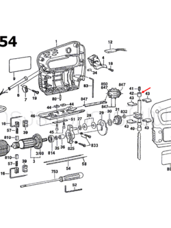 SIN TERED เลื่อยจิ๊กซอว์ Bosch บอช GST54 Pn.2600301049 (แท้)##(*)