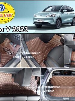 พรมรถยนต์ Neta V ปูพรม6D สีกาแฟ เต็มคัน