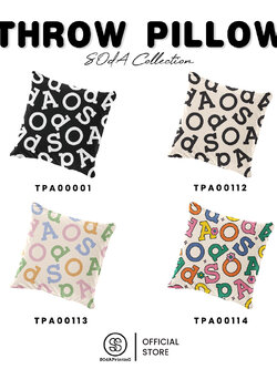 หมอนของขวัญ หมอนอิง SOdA Collection รหัส TPA00001-TPA00118 #หมอน #SOdA #SOdAPrintinG