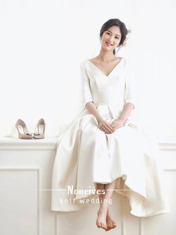 Pro-order ชุดเช่า ชุดแต่งงาน มินิมอล ชุดหมั้น