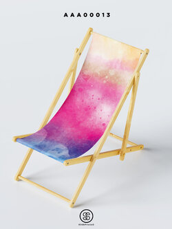เก้าอี้ชายหาด สีมัดย้อม AAA00014 #เก้าอี้ชายหาด #SunLounge #SOdAhome #SOdAPrintinG