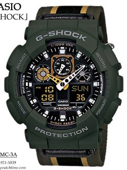 G-SHOCK GA-100MC-3A
