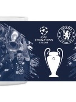 ถ้วยกาแฟ ฟุตบอล สโมสรเชลซี - UCL 2021 CHAMPIONS ใหม่ / CHELSEA Football Club Mug - UCL 2021 CHAMPIONS NEW