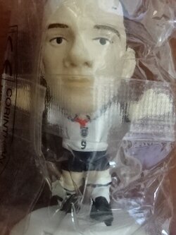 ตุ๊กตาโมเดลนักฟุตบอล ว.รูนี่ย์ ทีมชาติอังกฤษ โครินเธียน ไมโครสตาร์ - Series 9/2004 White Base - MC2346 ใหม่ / W.ROONEY ENGLAND National Football Team Corinthian MicroStars Football Figure - Series 9/2004 White Base - MC2346 NEW