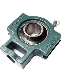 ตลับลูกปืนตุ๊กตา ทรงตัวที รูเพลา 30 มิลลิเมตร ASAHI อาซาฮี รุ่น UCT206 Pn.A211-0185 (แท้) ##