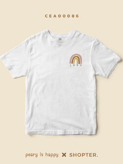 เสื้อยืด พิมพ์ลาย Magical Number 1889 สีขาว CEA00086 #เสื้อ #เสื้อยืด #minimalstylebyPEARY