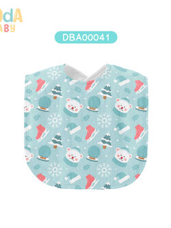 ผ้าซับน้ำลาย Baby Bib Winter รหัส DBA00041 ⛄️❄️#Winter #SOdAbaby