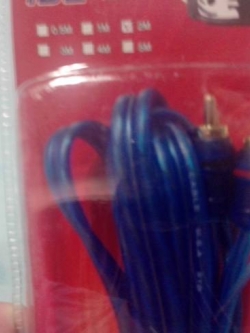 ขาย สายสัญญาณ RCA TO RCA (ขาวแดง - ขาวแดง) PREMIUM อย่างดีสำหรับต่อเครื่องเสียง ทีวี ยาว 1เมตร