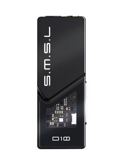 SMSL D10 DAC/AMP พกพา ชิป Cirrus Logic CS43131 x2 รองรับ PCM32bit/384kHz, DSD256 ประกันศูนย์ไทย