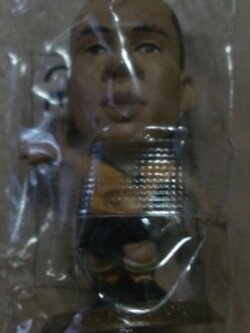 ตุ๊กตาโมเดลนักฟุตบอล ฮ.ลาร์สสัน สโมสรเซลติก โครินเธียน ไมโครสตาร์ - Series 6/2002 Gold Base - MC1325 ใหม่ / H.LARSSON CELTIC Football Club Corinthian MicroStars Football Figure - Series 6/2002 Gold Base - MC1325 NEW