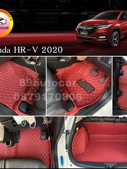 พรมรถยนต์ 6D Honda HR-V เข้ารูป