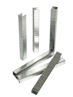 ตะปูลม, ตะปูยิงไม้ (ขาคู่) J-1013 (ยาว1.3cm.) Pn.KT-Z022-0160 ##