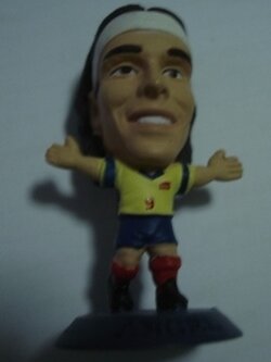 ตุ๊กตาโมเดลนักฟุตบอล ฮ.อังเคล ทีมชาติโคลัมเบีย โครินเธียน ไมโครสตาร์ - Series 10/2004 Blue Base - MC3116 ใหม่ / J.ANGEL COLUMBIA National Football Team Corinthian MicroStars Football Figure - Series 10/2004 Blue Base - MC3116 NEW