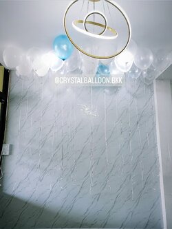 ลูกโป่ง ประดับภายในงาน ลูกโป่ง ลอยฝ้า 30 ลูก พร้อมตกแต่ง สามารถเปลี่ยนสีลูกโป่งได้