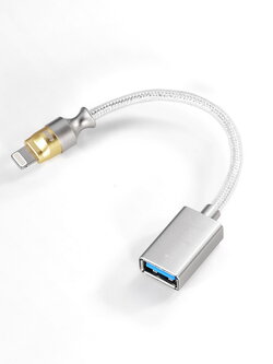 DD MFi07F สายแปลง Lightning เป็น USB 2.0 OTG สำหรับต่อกับอุปกรณ์เครื่องเสียง ประกันศูนย์ไทย