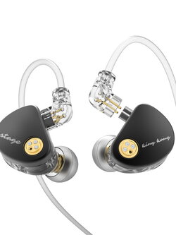 SuperTFZ KING KONG หูฟัง IEMs 2 ไดรเวอร์ Dynamic ไดอะแฟรมคอมโพสิตโพลีเมอร์ เสียงดี ประกันศูนย์ไทย