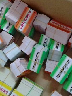 ตัวอย่างการ์ด บัตรสมาชิกใบเล็ก บัตรที่ใส่พวงกุญแจ