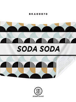 ผ้าห่มอเนกประสงค์ #Geo ใส่ชื่อได้ รหัส BKA00070 #SOdAblanket #SodAhome