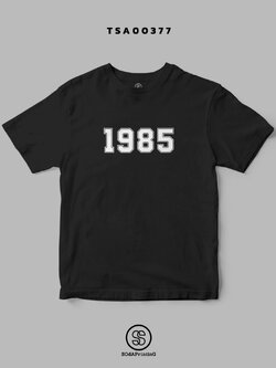 เสื้อยืด พิมพ์ลาย 1985-1989 รหัส TSA00377-TSA00386 #เสื้อ #เสื้อยืด #SOdAPrintinG