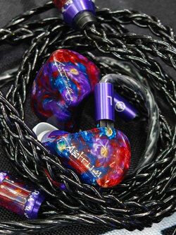 BGVP Astrum หูฟัง IEMs Hybrid 6 ไดรเวอร์ 2DD+2BA+2EST งานศิลป์ที่สวมใส่ได้ ประกันศูนย์ไทย