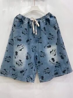 กางเกงยีนส์ลายมินนี่