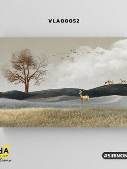 ภาพตกแต่งบ้านสำเร็จรูป Golden Deer Collection The Marvelous Deer รหัส VLA00052 #GoldenDeer #SIRIMONGKOL #ภาพมงคล #SOdACollction