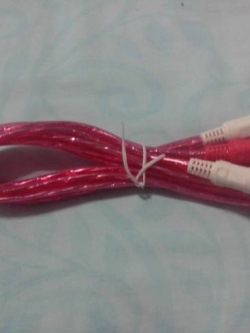 ขาย สายสัญญาณ RCA TO RCA (ขาวแดง - ขาวแดง) สำหรับต่อเครื่องเสียง ทีวี ยาว 1เมตร