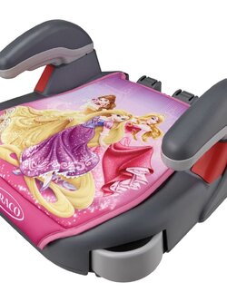 สินค้ามือ1 Boosterseat บูสเตอร์ซีท graco ลาย Princess แบบไม่มีพนักพิง