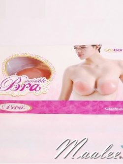 ซิลิโคนบราไร้สาย ติดแน่น ใส่สบาย สีเนื้อ สามารถยึดติดได้ด้วยตัวเอง โดยไม่ต้องใส่ยกทรงทับ (มีกาวชนิดพิเศษในตัว)