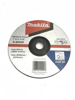 ใบเจียร7" หนา Makita-มากีต้า ราคา/กล่อง(10ใบ) Pn.A-80949 (แท้) ##