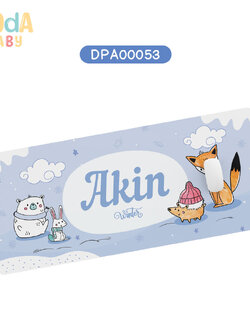 แผ่นรองเมาส์ Mouse Pad ลาย Winter #ใส่ชื่อได้ รหัส DPA00053 ⛄️❄️#Winter #SOdAbaby