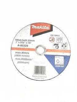 ใบตัดหินเจียร7" Makita มากีต้า Pn.A-85329 ราคา/กล่อง(25ใบ) (แท้) ##