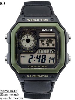 CASIO AE-1200WHB-1B
