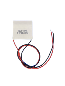 แผ่นทำความ ร้อน-เย็น เพลเทียร์(Peltier) TEC1-12706 Thermoelectric Cooler Peltier 12V (DC.)