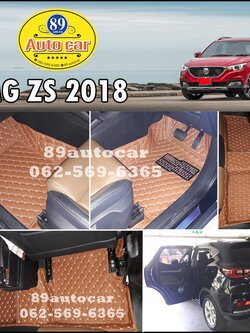 พรม6ดี ปูพื้นรถ MG ZS 2017-2019 เข้ารูป