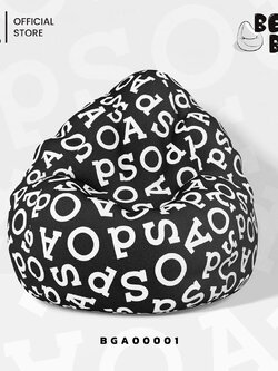 SOdA Original บีนแบค Beanbag รหัส BGA00001📌จัดส่งพร้อมโฟม #Beanbag #SOdAPrintinG