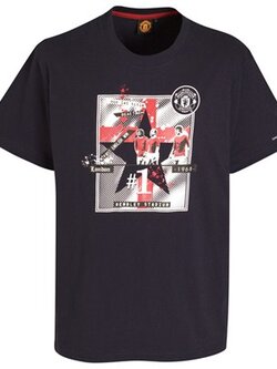 เสื้อที-เชิ๊ต (เสื้อยืดคอกลม) ฟุตบอล ทีมสโมสรแมนเชสเตอร์ ยูไนเต็ด ชุดที่ระลึก UEFA Champions League Champions 1968 ใหม่ M-Size / MANCHESTER UNITED Football T-Shirt Commemorative Kit UEFA Champions League Champions 1968 Jersey NEW M-Size