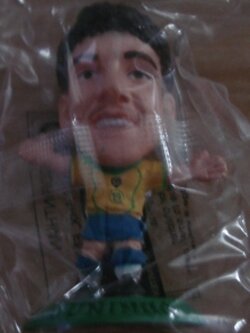 ตุ๊กตาโมเดลนักฟุตบอล จูนินโญ่ ทีมชาติบราซิล โครินเธียน ไมโครสตาร์ - Series 10/2004 Green Base - MC3099 ใหม่ / JUNINHO BRAZIL National Football Team Corinthian MicroStars Football Figure - Series 10/2004 Green Base - MC3099 NEW