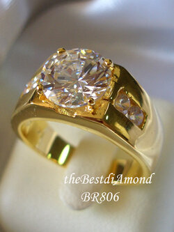 แหวนชาย วงนี้หรูหรามาก โชว์เพชรสุดๆ 2 กะรัต เริ่ดมาก ใครชอบเพชรใหญ่ๆ ต้องไม่พลาดรหัสนี้แน่นอน BR806