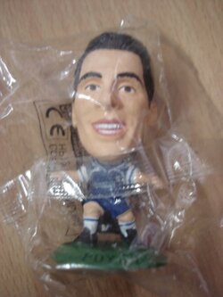 ตุ๊กตาโมเดลนักฟุตบอล ก.โปเยต์ สโมสรเชลซี โครินเธียน ไมโครสตาร์ - Series 1/2001 Green Base - MC015 ใหม่ / G.POYET CHELSEA Football Club Corinthian MicroStars Football Figure - Series 1/2001 Green Base - MC015 NEW