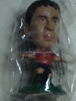 ตุ๊กตาโมเดลนักฟุตบอล ราอูล ทีมชาติสเปน โครินเธียน ไมโครสตาร์ - Series 8/2004 Green Base - MC1958 ใหม่ / RAUL SPAIN National Football Team Corinthian MicroStars Football Figure - Series 8/2004 Green Base - MC1958 NEW